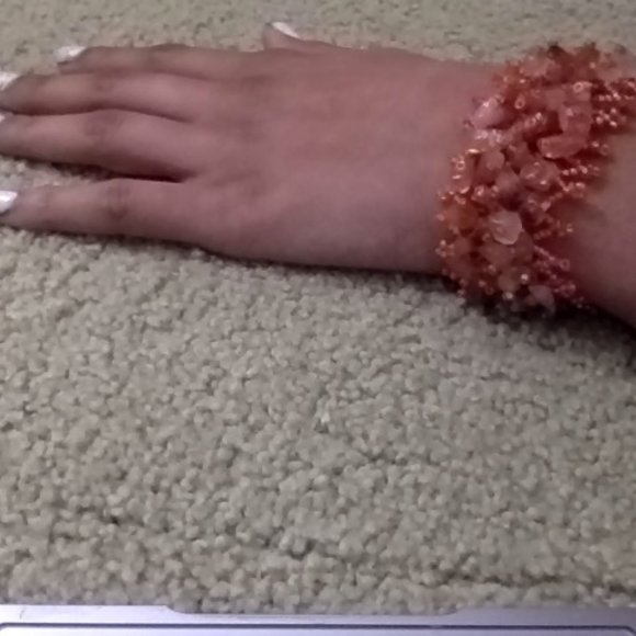 Hand Beaded African Bracelet from Kenya - Picture 2 of 3